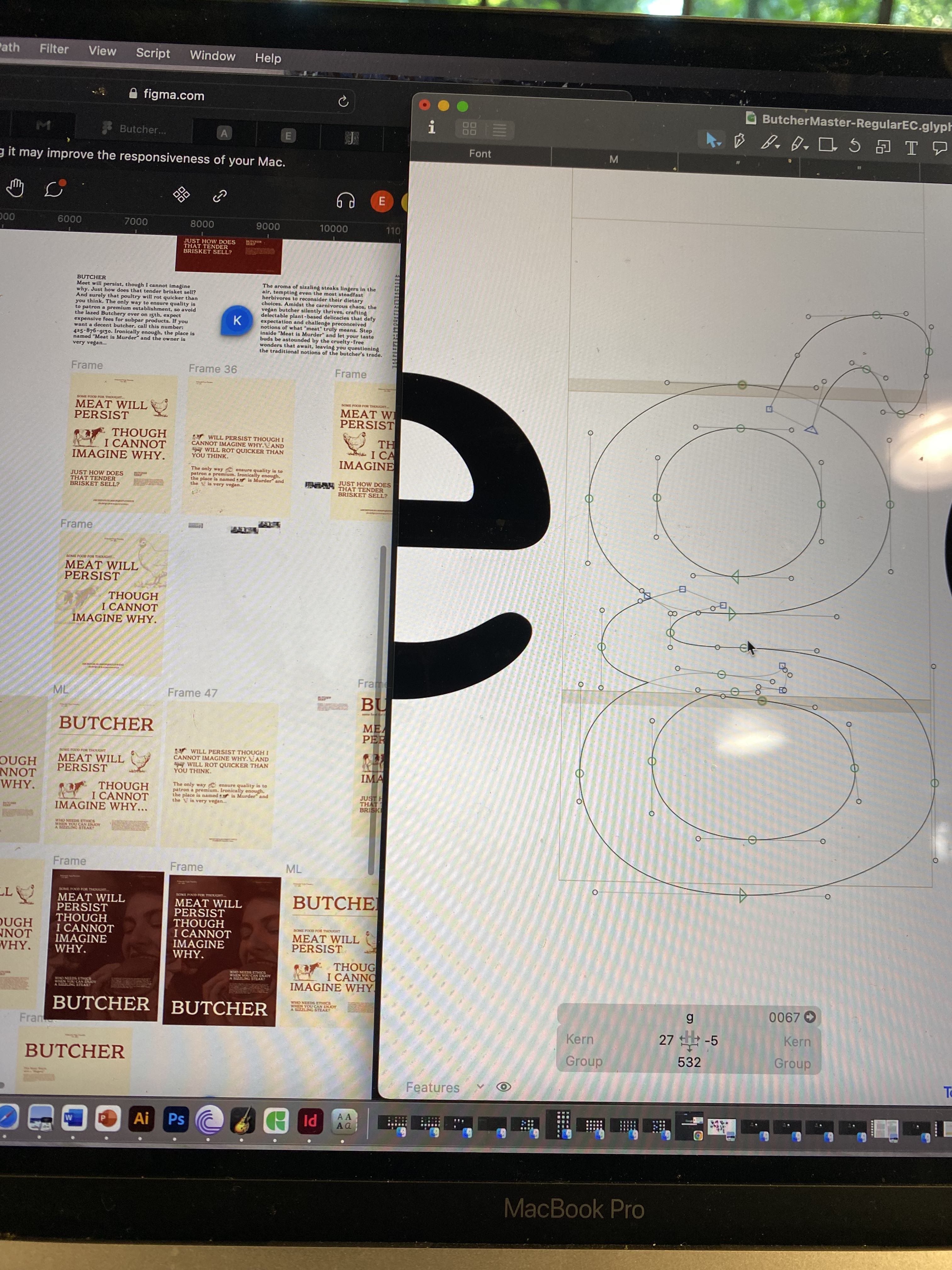 Butcher Serif process